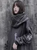 Kvinnor/herrekläder harajuku tröja hoodie tröja Löst hiphop plysch huvtröja på huven jacka höst vinter japanska toppar 231220