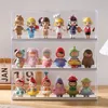 Clear Showcase Cartoon Doll Acrylemplock Box Фигуры.