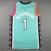 Victor Wembanyama Men Youth Kids Basketball Maglie da basket Jersey City Black San Anton Spur Wear Vest