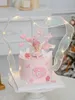 Party Supplies Fairy Cake Topper Angel Decorations Flower Figurine Baking Ornament Wedding Favors Girl Birthday Decors