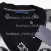 Hermoso abrigo de suéteres estampados para hombres y mujeres Diseñador de moda suelto Otoño / Invierno suéter de punto jacquard mohair Cardigan abrigo para parejas