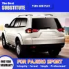 Para Mitsubishi Pajero Sport 04-15 LED Freio da luz traseira de estacionamento reverso Running Running traseira Conjunto Dinâmico Indicador de sinal de giro