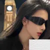 Sonnenbrille Paris Futuristische Sonnenbrille männlicher Promi -Stil Instagram gleichgeformte weibliche bb01 0spn