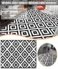 Carpets Outdoor Camping Mat Terrace Garden Beach Picnic Carpet Geometric Fold Doubledated Living Room Decoration Home Rug3133229