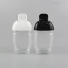 30 ml handdesinfectief fles Plastic half ronde flip cap fles kinderdraag desinfectiemiddel Hand Sanitizer fles CCSRT