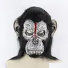 Party Maskers Planet Of The Apes Halloween Cosplay Gorilla Maskerade Masker Monkey King Kostuums Caps Realistisch Y200103 Drop Delivery225P