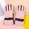 1Pair Winter Waterproof Warm Adult Kids Boys Girls Gloves Ski Children Mittens Snow Outdoor 231221