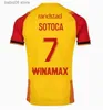 Fans bovenaan T -stukken 2324 RC LENS SOCKER JIRES 2023 Home Sotoca Fofana Ganago Pereira da Costa Maillots De voet shirt Openda Medina Banza Doucoure Farinez Football Unifor