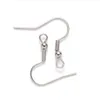 Crochet d'oreille en acier inoxydable 316L, 500 pièces, matériel de fabrication de boucles d'oreilles, bijoux d'oreille DIY, 2548