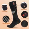 Chaussettes chauffées hivernales ski à neige chaude ski rechargeable sport extérieur thermale thermique ski ski 231221