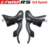 Ltwoo R9 2x11r7 2x10r5 2x9r3 2x8r2 2x7 Speed ​​Road Shifters Bike Bicella Leva Compatibile per Shimano Derailleur 231221