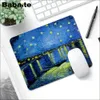 Poussions de souris poignets Repose Van Gogh Starry Sky Art Mousepad Small Office Computer Clavier Big Mouse Pad Padtop Cushion non-glisser Home Decorl231221