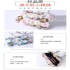 2022 New Handmade Flower Bags Dinner Cross-Border Party Clutch Women's Bag Bride Evening Pearl Embroidery281L