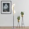 Lampy podłogowe noc wysoka lampa stojąca estetyka mobilna urocza guzika na guziki DesignerLampe de Chevet Dekoracje sypialni