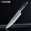 XITUO di alta qualità da 8 pollici Eamascus Chef Lnife Aus10 in acciaio inossidabile cucina lnife giapponese santoku Cleaver Cleaver Affetta Lnife259D