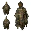 Regenmantel Armee Militärkrieg Home Outdoor Jagdzubehör Ghillie Anzug Regenmantel Ausrüstung Poncho Vogelbeobachtung Regen Regenschirm Taktisch