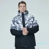 Moda Renkleri Erkek veya Kadın Buz Kar Takım Setleri Snowboard Giyim Kayak Kostümleri Su Geçirmez Kış Giyim Ceketleri Kayış Pantolon
