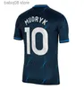 Fans Tops Tees 2023 2024 Nkunku Jackson CFC Soccer Jerseys Disasi 23 24 Enzo Fernández Mudryk JAMES STERLING Cucurella Chukwuemeka Camiseta de fútbol Hombres Kit para niños