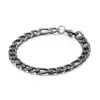 Link-Armbänder Herren-Armband Edelstahl Vintage-Schmuck Curb Cuban Chain Punk Weihnachtsgeschenk Großhandel Accessoires