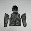 aw corvidae uffer winter down jacketparkasデタッチ可能なコート摩耗トップの品質オリジナル刺繍暖かさジャケットサイズS-xl