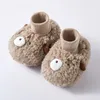 First Walkers Autumn And Winter Thickened Born Baby 0-1 Year Old Cotton Shoes Anti-soft Soles School Socks Warm Velvet