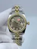 Armbandsur "Vattentät funktion Watch for Women - Toanded Bezel With Diamond Scale