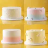 Cake Tools 6/8 Inch Simulation Model Plastic Silica Gel Artificial Window Display Samples Decorating Supplies Fake