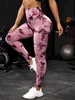 Yoga -outfit Tie Dye Yoga broek Sport Leggings 2 -delige naadloze hoge taille Push Up Woman Panty Fitness Training Leggins Gym Clothingl231221