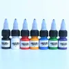 14Color set 8ml bottle Brand Professional Tattoo Ink Kits For Body Art Natural Plant Micropigmentation Pigment Colour Set 231220