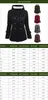 European and American Autumn/Winter Plus Size Women's Mid-length Hooded Solid Colored Coat Perfect for Urban Fashion Patchwork Design AST485680
