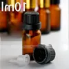 ÜCRETSİZ DHL 768pcs/Lot Amber 10ml Cam Broşürü Ejuice için Ejuice için Ejuice Şişeler ve 5 damlalık veya vidalı kurcalama kapakları seçmek için dduho