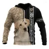 Men's Hoodies Dog Gifts Premium Love Black Labrador Retriever 3D Printed Hoodie Women For Men Pullovers Street Tracksuit Gift
