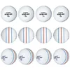 12 Pcs Golf Balls Supur ling Two Layers Three Super Long Distance Ball 231220