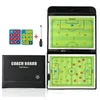 Otros productos deportivos Fútbol Fútbol Táctico Magnético Magnético Portapapeles de fútbol para el tren del partido con piezas marcadoras 2 en 1 accesorios DHK1Y