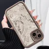 Silver Butterful Pattern Cases for IPhone 15 14 Pro Max 13 12 11 Matte Hard Tree Back Cover Fundas Case 100pcs