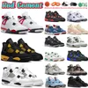 Red cement 4 Mens basketball shoes 4s thunder Military Black cat Frozen Moments pine green seafoam midnight navy university blue messy womens sneakers men trainers