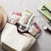 Återanvändbar murburk dragkedja påsar Återanvändbar snacksspäver väska läcksäker mat smörgås förvaringspåsar kylskåp frys mat förvaring väska