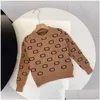 Pullover Kindermode Truien Jongens Meisjes Uni Baby Plevier Herfst Winter Sweatshirts Kinderen Houden Warm Brief Gedrukt Trui Jumper C Dhoie