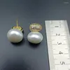 Dangle Earrings JICAI Modern Pearl Earring For Women Arrival Drop Fashion Classic Round Elegant Girls 2023