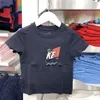 Designer brand Kids T-shirts baby Cotton Tshirts Toddler boys girls Summer Short sleeved T-shirt blue black red grey white youth Casual Tops Tees Clot p8bW#