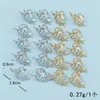 ヘアクリップ10pcs/lotパンクリーフ女性クローメタルリングスパイラルヘアピンドレッドロックブレードジュエリーアクセサリーヘッドドレスギフト