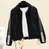 Coat Trapstar Coat Trapstar 2022 Spring Wear New Sweater Top European Fashion Korean Long Sleeved Stripe Sports Style Reducing Coat Trend