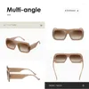 Sunglasses AEVOGUE Women Eyewear Fashion Men Accessories Big Colorful Frame Outdoor UV400 AE1571