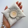 Candle Holders Resin Holder Tea Lights Modern Stick Pillow Shape Stand For Dining Room Home