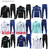 Les fans tops les t-shirts Kids Men Soccer Tracksuits Milik Payet Marseille survivent Jacket 22 23 24 Fottball Traine