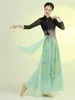 Stadiumkleding Traditionele Chinese Klassieke Danskostuum Nationale Kleding Elegante Praktijkprestaties Kleding Danser Outfit