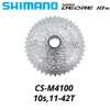 Shimano Deore 10 vitesses à vélo M6000 M4100 HG50 CSM4100 10S 10V SLX XT MTB Mountain Bicyle Freewheel 36T 42T T 231221