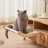 Hanging Pet Cat Bed Window Hammock Sofa House Furniture Kitten Indoor Washable Removable Seat Wooden Sleeping Bed Perch Shelves 231221