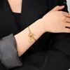 Pendentif Colliers Disque Coin Cadenas Charm Bracelet Figaro Chaîne Pour Femmes Hommes Amant En Acier Inoxydable Cubain Curb Basic Pulseras Mujer