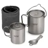 LIXADA équipement de Camping poêle à bois ustensiles de cuisine en plein air ensemble de vaisselle randonnée pique-nique sac à dos Pot casserole tasse 231221